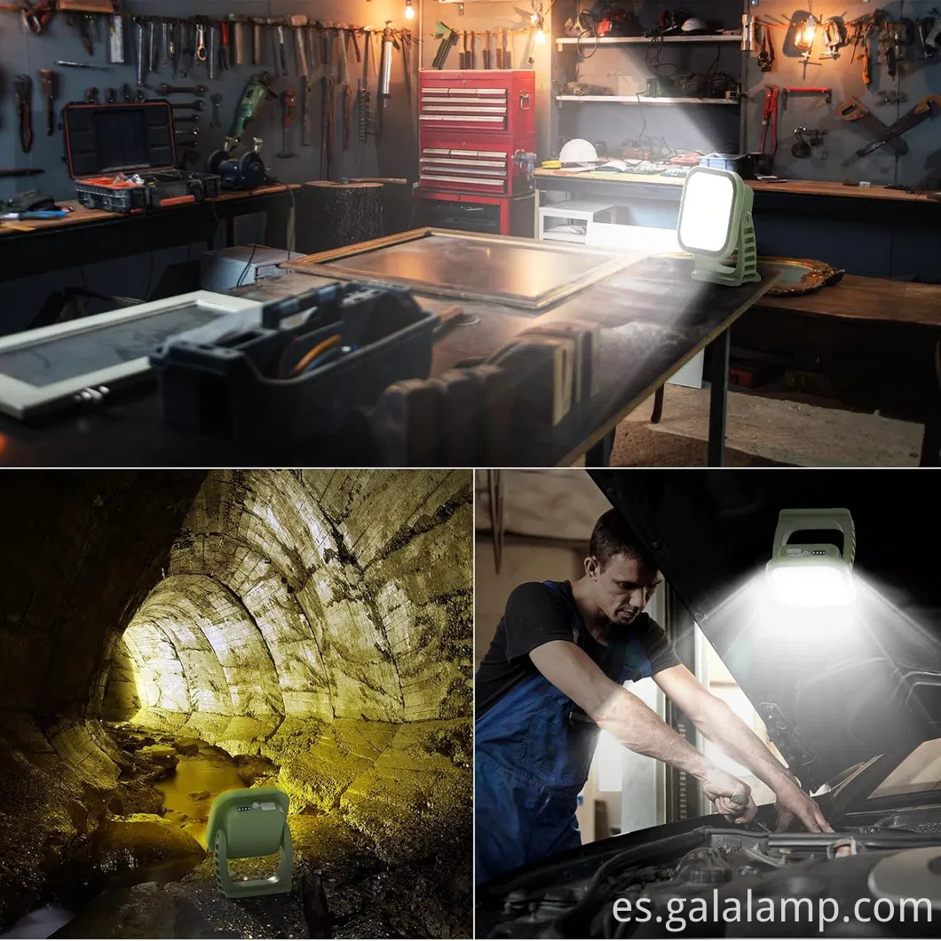 Ultimate Magnetic Recargable Camping Lantern con Power Bank